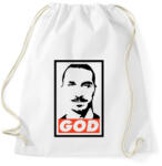 printfashion Zlatan God - Sportzsák, Tornazsák - Fehér (1694696)