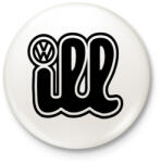 printfashion VW ill - Kitűző, hűtőmágnes - Fehér (3081125)