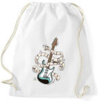 printfashion Elektromos gitár - Sportzsák, Tornazsák - Fehér (13320061)