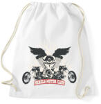 printfashion Lázadó Motor Club - Sportzsák, Tornazsák - Fehér (4634148)