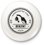 printfashion Karácsony 2022 benzin - Kitűző, hűtőmágnes - Fehér (11399627)