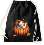 printfashion Tengerimalac tökben - Sportzsák, Tornazsák - Fekete (14531151)