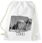 printfashion Pécs (GTA stílus) - Sportzsák, Tornazsák - Fehér (1596055)