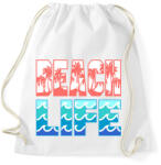 printfashion Beach Life - Sportzsák, Tornazsák - Fehér (1315242)