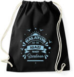 printfashion Igazi nagy szerelem - Sportzsák, Tornazsák - Fekete (7346700)