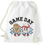 printfashion Game day - baseball - Sportzsák, Tornazsák - Fehér (15807021)