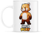 printfashion Stumble Guys - Red Panda - Bögre - Fehér (16085459)