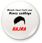 printfashion AKINEK ILYEN TESTE VAN - Kitűző, hűtőmágnes - Fehér (3080825)