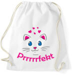 printfashion Cica prrrfekt - perfekt - Sportzsák, Tornazsák - Fehér (4224754)