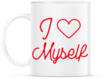 printfashion I love myself 3 - Bögre - Fehér (10648708)