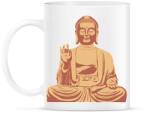 printfashion Buddha - Bögre - Fehér (789870)