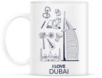 printfashion I LOVE DUBAI - Bögre - Fehér (10543885)