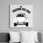 printfashion A BOGÁRHÁTÚ - Vászonkép - Fehér (6625846)