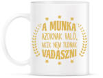 printfashion Akik nem tudnak vadászni - Bögre - Fehér (7493369)