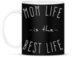 printfashion mom life is best life 2 - Bögre - Fekete (6975043)