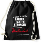 printfashion In Hungary we don't say - Sportzsák, Tornazsák - Fekete (16728642)