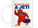 printfashion Boborján a jeti - Bögre - Fehér (10768222)