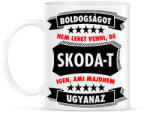 printfashion Boldogság = Skoda - Bögre - Fehér (2660149)