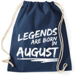 printfashion A legendák augusztusban születnek - Sportzsák, Tornazsák - Sötétkék (297483)