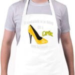 printfashion a csokoládé is. . . - Kötény - Fehér (4908922)
