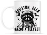 printfashion Houston, elég gázos a helyzet! - Bögre - Fehér (16682649)