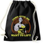 printfashion Come with Arnold! - Sportzsák, Tornazsák - Fekete (1900087)