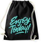 printfashion Élvezd a mát! - Sportzsák, Tornazsák - Fekete (2378127)