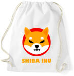 printfashion Shiba inu 01 - Sportzsák, Tornazsák - Fehér (11276478)