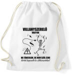 printfashion Ha táncolok, de nem szól zene - Sportzsák, Tornazsák - Fehér (15790813)