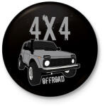 printfashion off road - Kitűző, hűtőmágnes - Fekete (6047385)