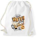 printfashion Spórolj a vízzel, igyál Sört - Sportzsák, Tornazsák - Fehér (1576955)