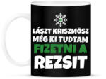 printfashion KARÁCSONYI REZSI - Bögre - Fekete (11416959)