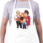 printfashion Mézga család! - Kötény - Fehér (4910541)