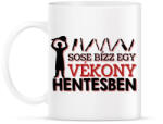 printfashion Vékony hentes - Bögre - Fehér (9392319)