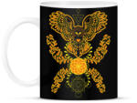 printfashion owl joga2 - Bögre - Fekete (5365911)