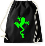printfashion Béka - Sportzsák, Tornazsák - Fekete (16482264)