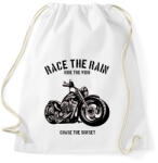 printfashion motorcycle - Sportzsák, Tornazsák - Fehér (4235254)