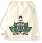 printfashion Meditáció - Sportzsák, Tornazsák - Natúr (14512698)