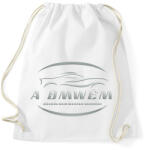 printfashion A BMWém nélkül - Sportzsák, Tornazsák - Fehér (6123905)