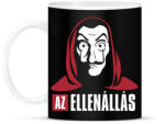 printfashion Az ellenállás - A nagy pénzrablás - La Casa de Papel - Money Heist - Bögre - Fekete (5731164)