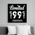 printfashion 1991 - Vászonkép - Fekete (6656865)