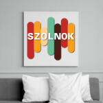 printfashion Szolnok - Színes - Vászonkép - Fehér (7139357)