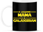 printfashion A legjobb mama a galaxisban - Bögre - Fekete (16511356)