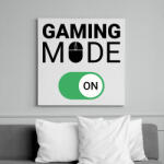 printfashion Gaming mode on! - Vászonkép - Fehér (11449725)