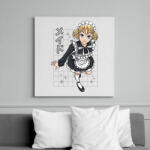 printfashion Animés csaj - Vászonkép - Fehér (13498976)