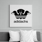 printfashion Adidachs - Vászonkép - Fehér (6639569)