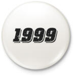 printfashion 1999 - Kitűző, hűtőmágnes - Fehér (6184955)