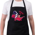 printfashion Dragon fly - Űrhajóssal - Kötény - Fekete (6930468)