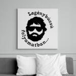 printfashion Legénybúcsú - Vászonkép - Fehér (6627500)