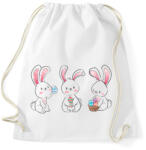 printfashion husvét22 - Sportzsák, Tornazsák - Fehér (6603243)